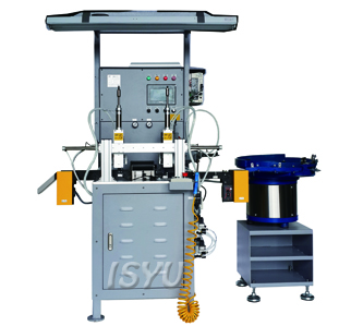 Auto chuck Valve Steam and rubber trimming Machine